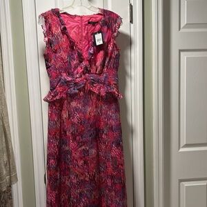 Nanette Lepore Shimmy Dress Tahiti Pink NWT 10